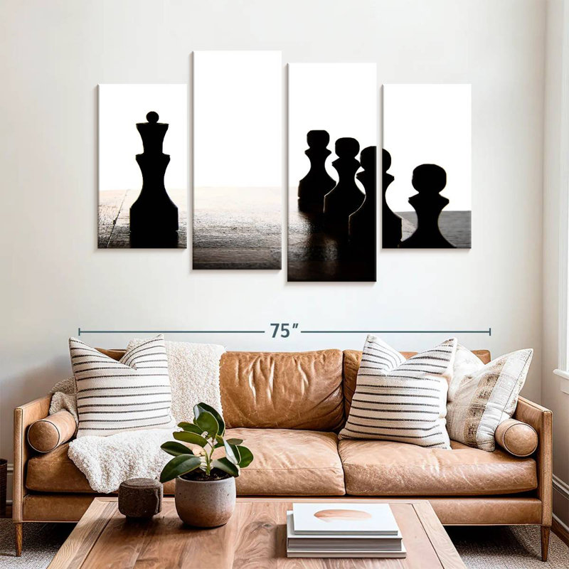 Senne Chess Master, 42" H x 68" W