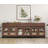 3 In 1 Multifunctional Sideboard Buffet Cabinets With 6 Glass Doors And 3 Drawers, Modern Sideboard Credenza With Metal Base, Coffee Bar Storage Cabinet For Living Room, Kitchen-1997138952-2004933307