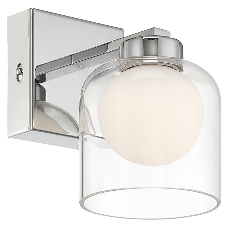 Chloe 3CCT LED Wall Sconce - Chrome Finish