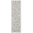 Floral Cream Woven Base Washable Carpet-331488424