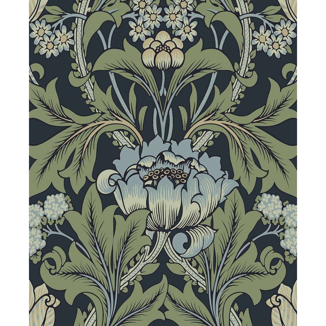 Chelly Floral Roll Alcott Hill® 