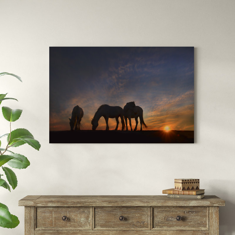 Camargue Sunrise, H 32 po x l 48 po x P 1,25 po