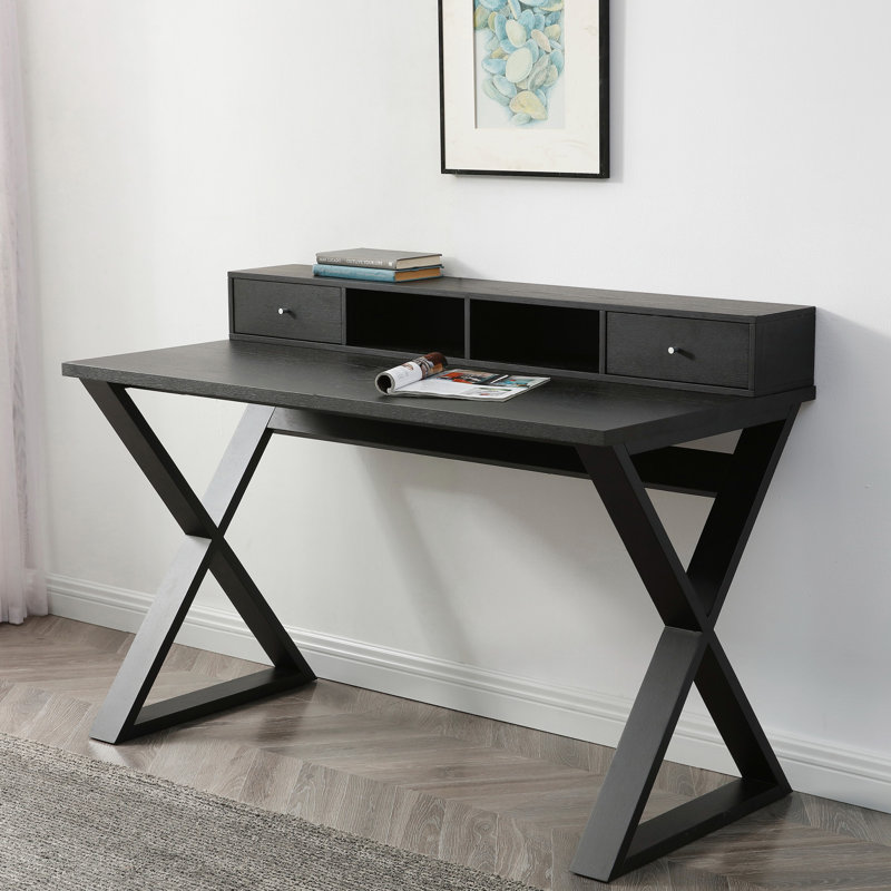 Metal Base Writing Desk