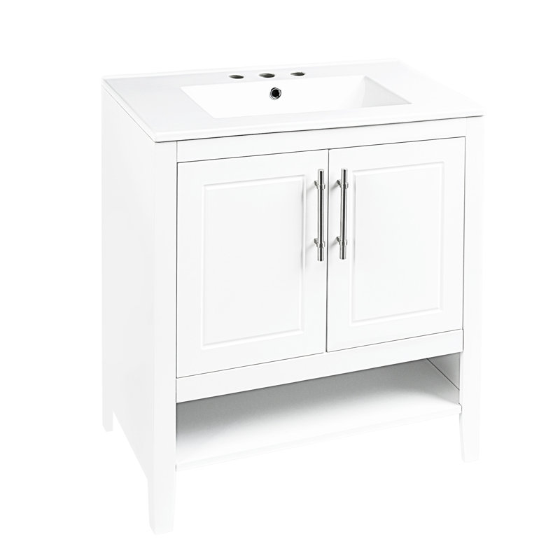 30" Bathroom Vanity With Sink