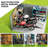 10x8 FT Metal Storage Shed, Waterproof Galvanized Steel Garden Tool Shed with Lockable Door, Vents & Sloped Roof for Outdoor Backyard Patio-125239121-125239126