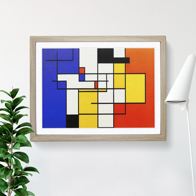 Abstract Cubism Art Vol.1 - Framed Print