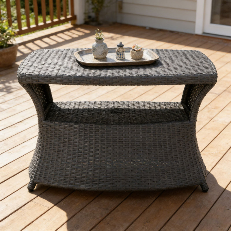 Patio Coffee Table Side table, Grey