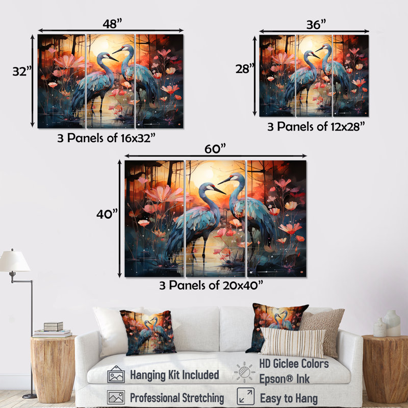 Ensemble de salon Flamingo Twilight, H 32 po x l 48 po