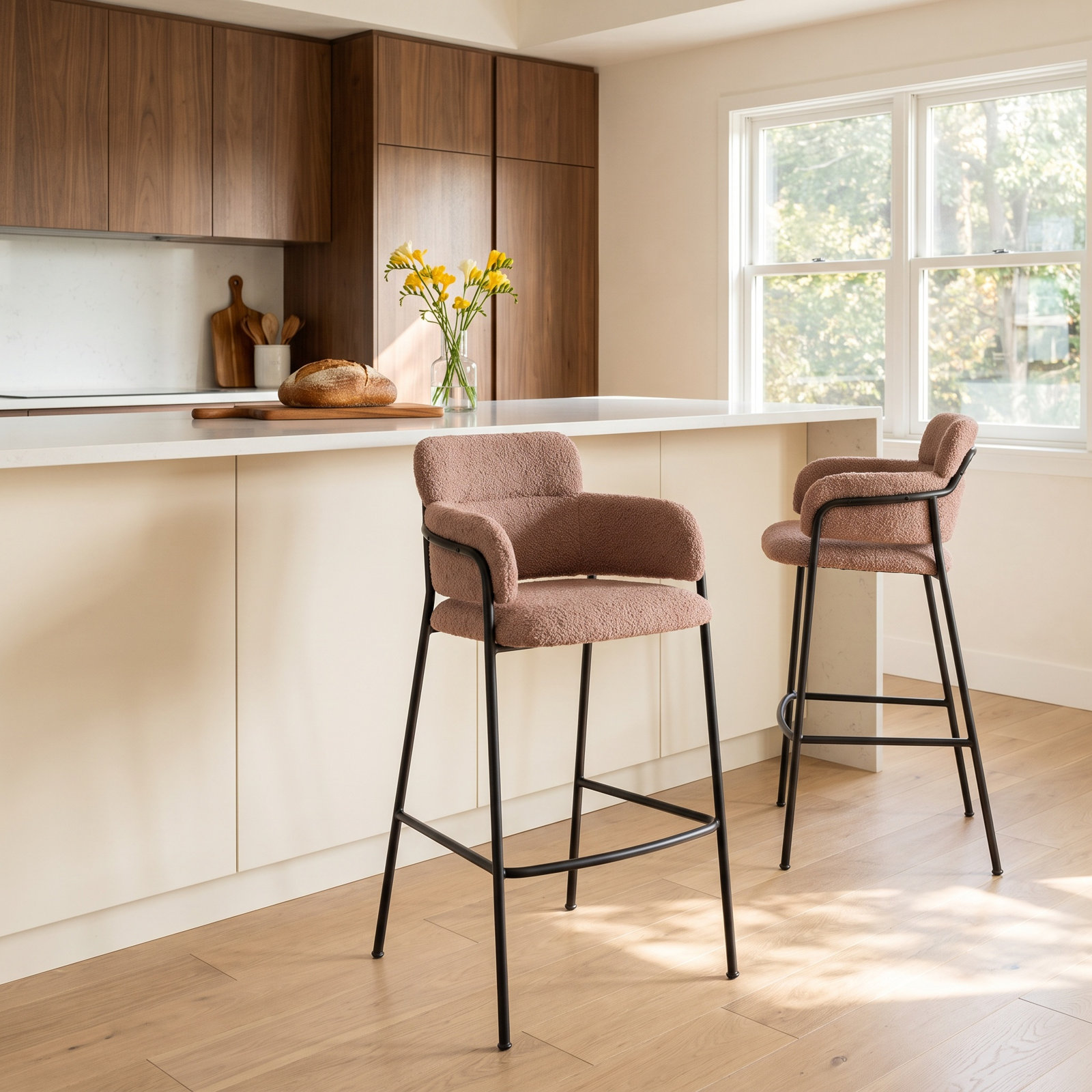 Kidman Bar and Counter Stool, Brown, Bar Stool (29.9" Seat Height)