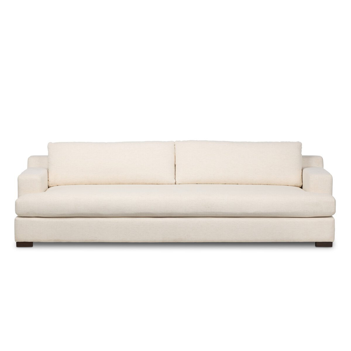 Jake 110" Sofa, 33" H x 110" W x 42.50" D, Crypton Nomad Snow