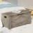 39.4" Wooden Storage Chest, Safety Hinges Toy Box for Bedroom, Entryway, or Living Room-1340169757