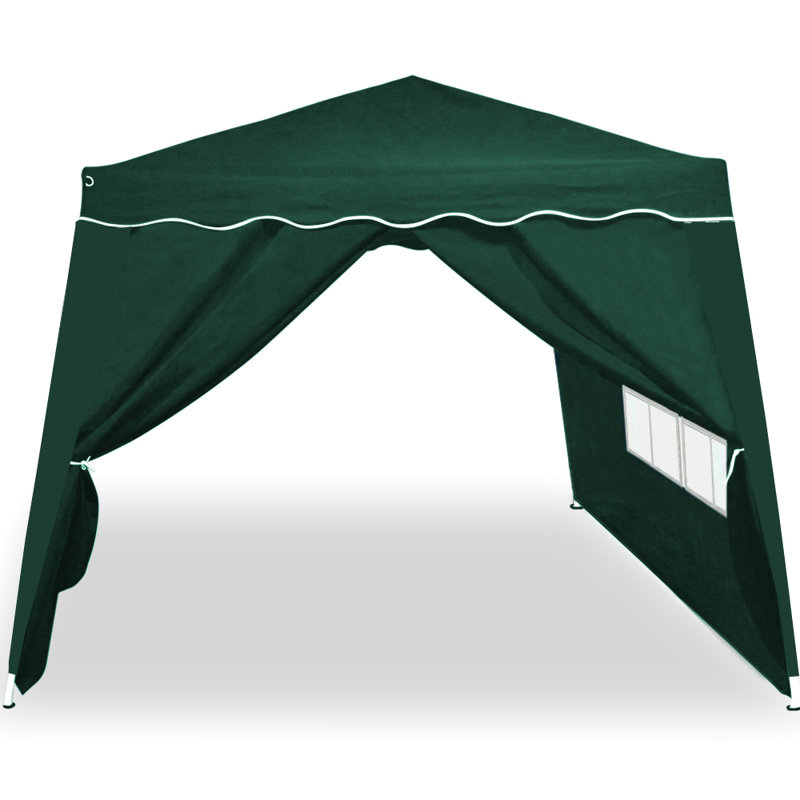 Darla Fabric Side Wall for Gazebo, Green