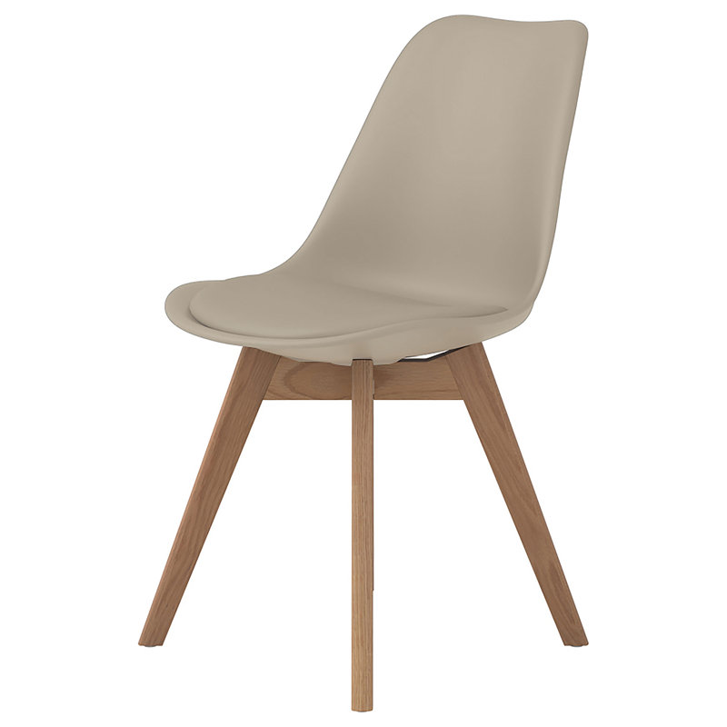 Chaise d'appoint Lalage, Brun clair