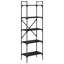 174cm H x 53cm W Metal Bookcase-955379995