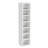 7-Shelf Freestanding Corner Bookcase-1295071364-1295071362