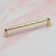 Brushed Brass Textured Cabinet Handles