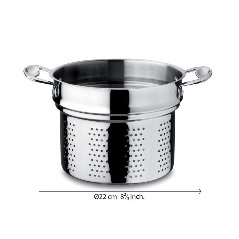 Mepra 18/10 Stainless S.T.F.Rglamour Stone Stainless Steel