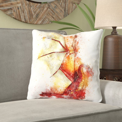 Laoise Outdoor Reversible Throw Pillow