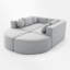 Canapé modulaire rembourré sans os-1679521018