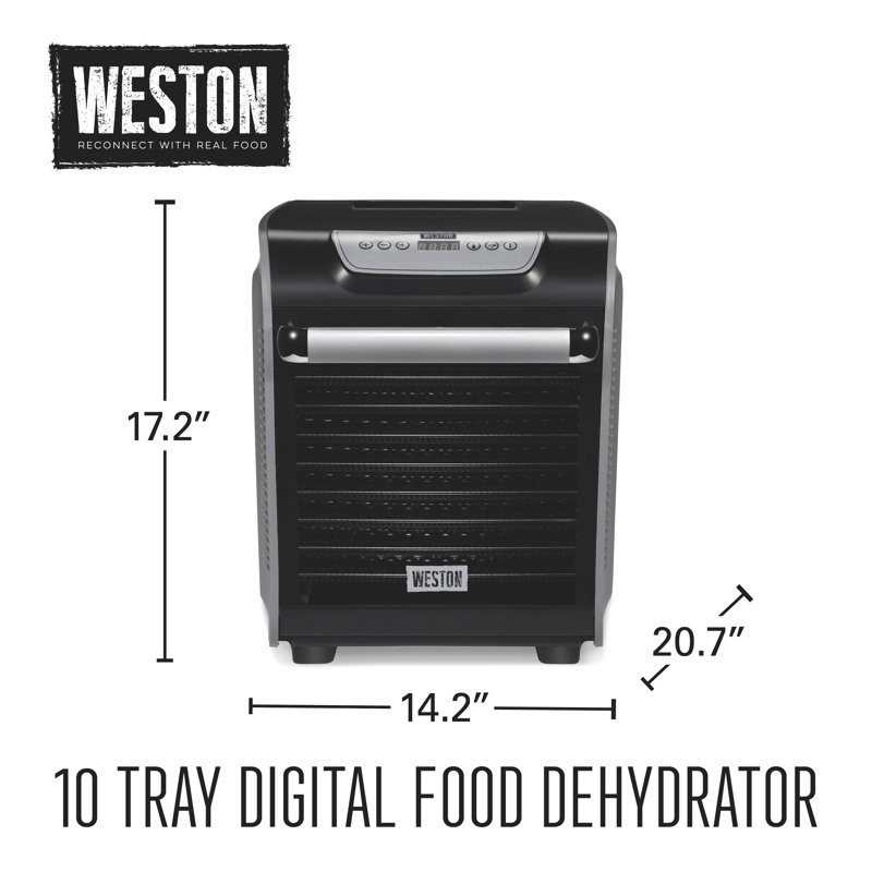 Déshydrateur d'aliments à 10 plateaux Weston