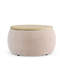 Repose-pieds rond avec rangement Dariyan-1050036548