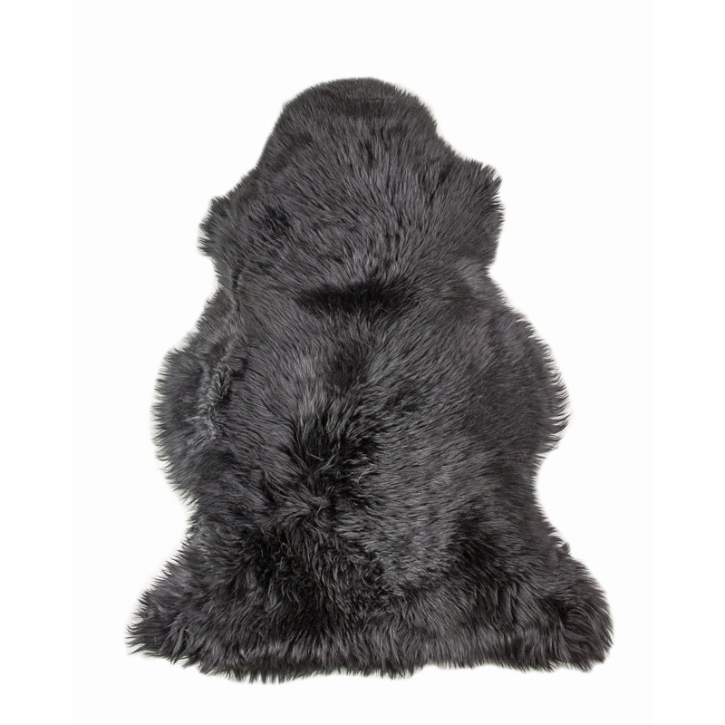 Tapis en peau de mouton fait à la main Izola