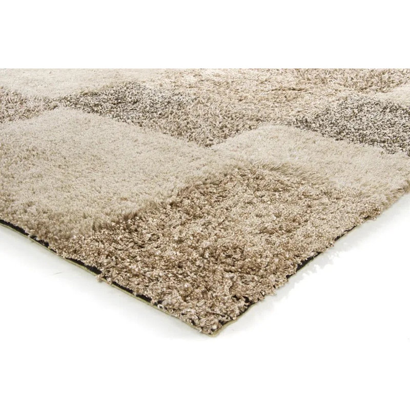 Tapis zone beige poils longs Taiquita, Rectangle 5 pi x 7 pi 6 po