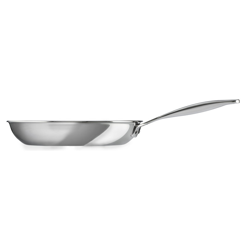 Stainless Steel 12" Non-Stick Fry Pan with Ceramic Coating