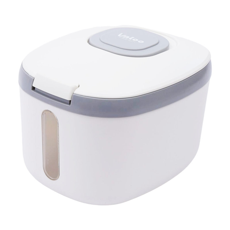 Braidan 176oz. Food Storage Container, White/Gray