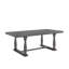 Table de salle à manger en chêne gris patiné-133453321-133453323
