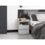 Abril 2 Drawer Bedside Table-36248273