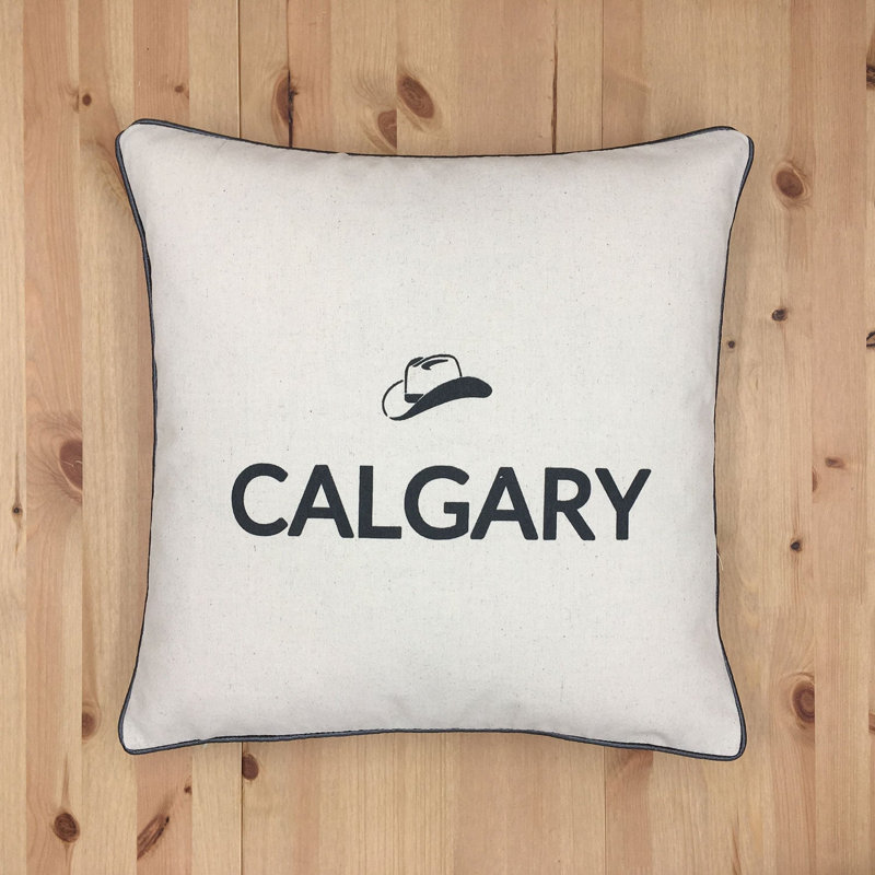Calgary With Polyester Insert Pillow
