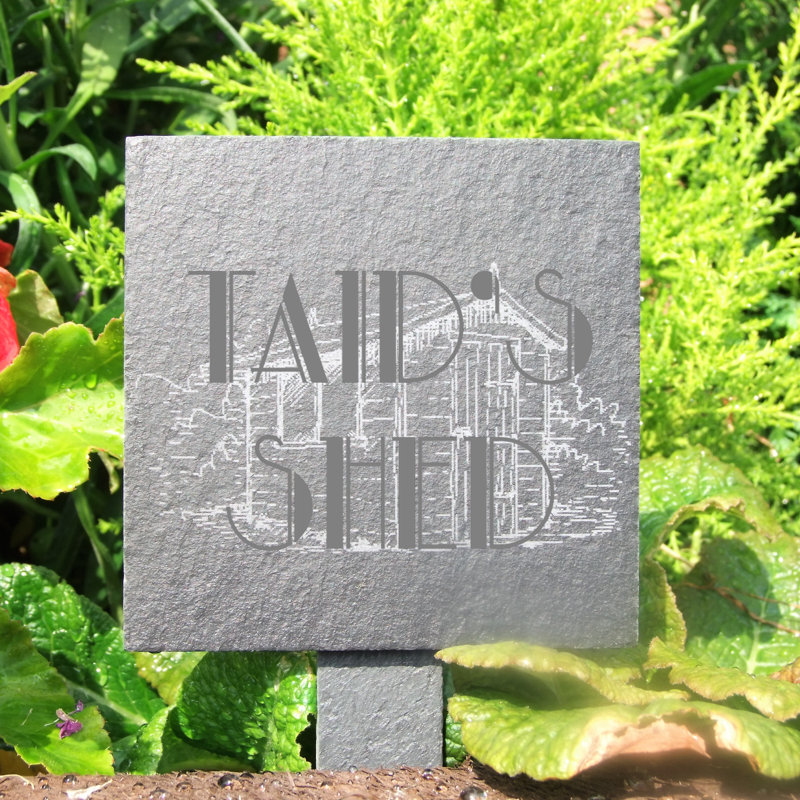 Premont Stone Plants & Flowers Garden Sign