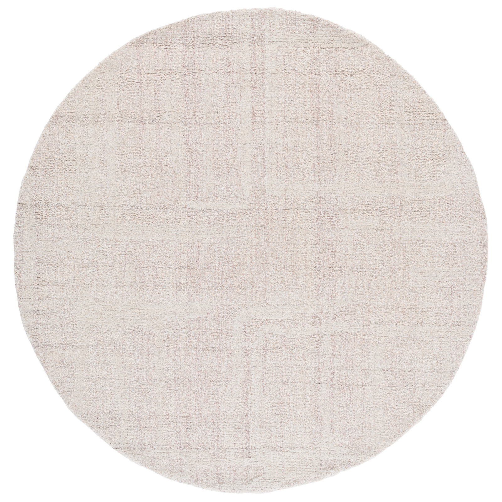 Galipeau Hand-Tufted Abstract Wool Rug, Round 6'