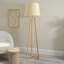Rhavyn 158cm Natural Traditional Floor Lamp-113373369