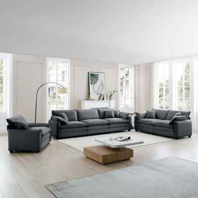 Canapé modulaire surdimensionné 3 pièces Boneless