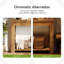 Console 43 po en bois massif avec tablette de rangement à 2 niveaux, canapé étroit pour le vestibule, le couloir ou le salon