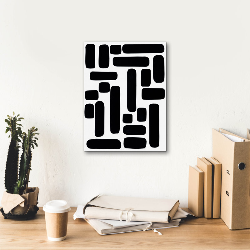 «Shuffle IV» par Regina Moore, H 16 po x l 12 po x P 0,75 po