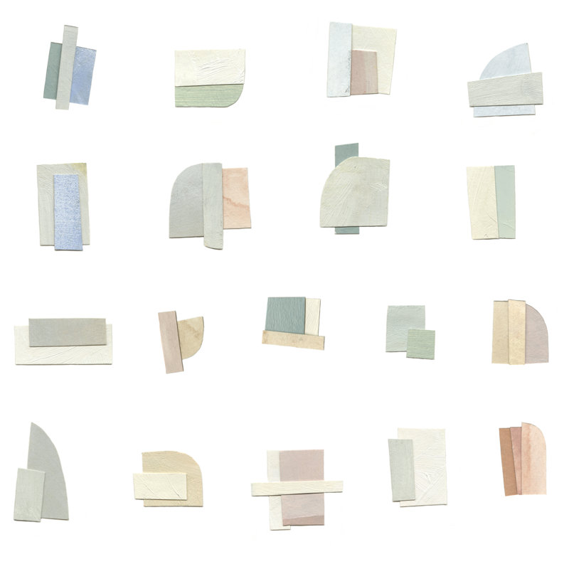 Pixelate I by Emma Scarvey - Wrapped Canvas Painting, 30cm H x 30cm W