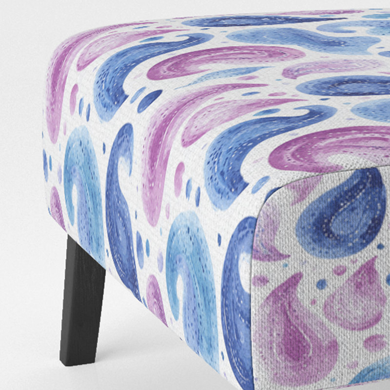 Fauteuil de chambre Modern, Pantoufle sans accoudoirs