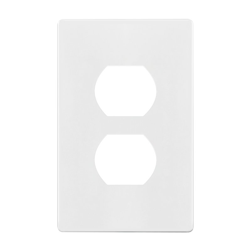 Plaques murales sans vis ENERLITES - Blanc, Blanc, 3