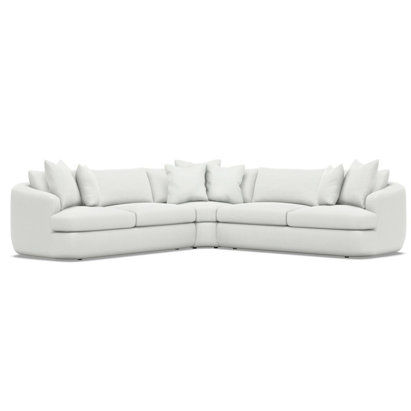 Jules Fabric 3 Pc Sectional, 5555-000