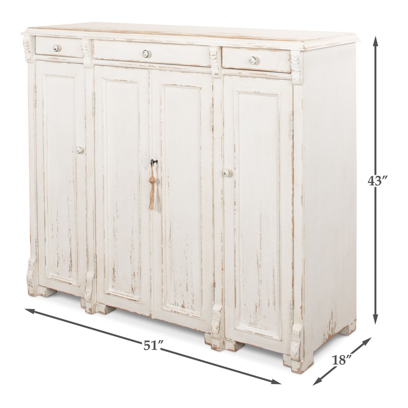 Monsen 51'' W Solid Wood Sideboard