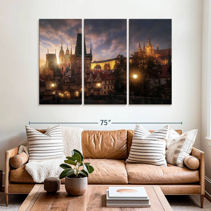 Lilie Prague Sun, 42" H x 65" W