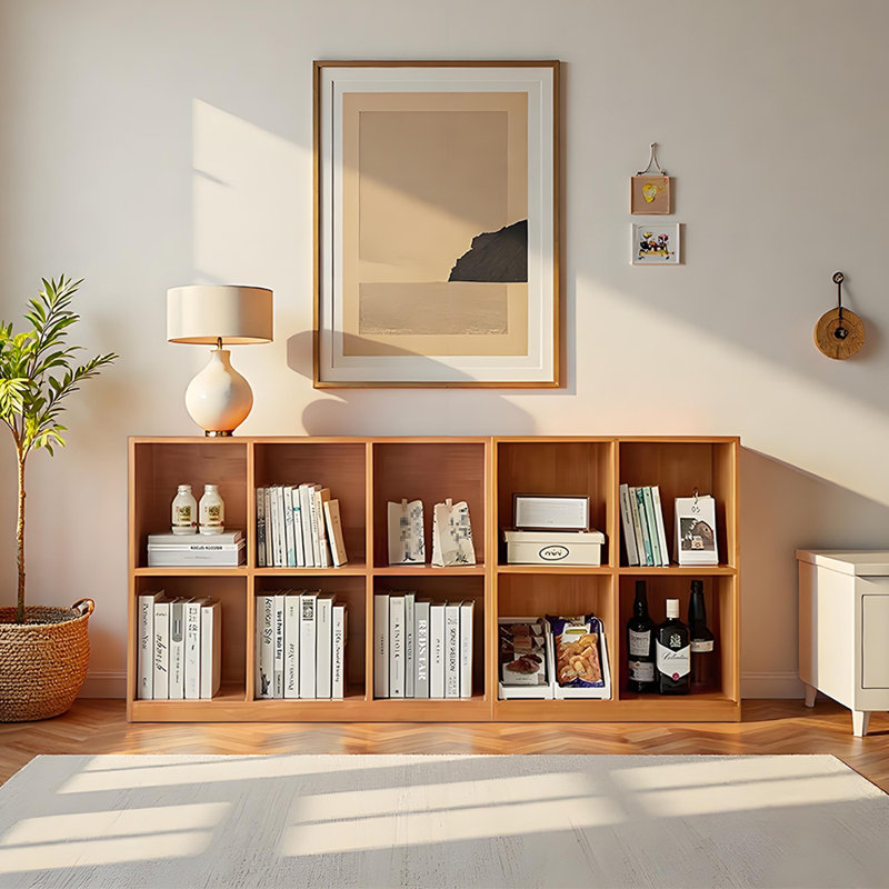 Astromeritis, Brown, (4 Shelves) 29.53"H x 63.38"W x 13.78"D