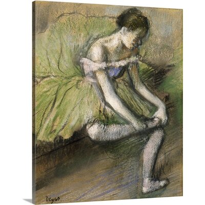 La Jupe Verte, c.1896' by Edgar Degas Painting Print -  Vault W Artwork, 54EE290F268441209DF8CAF8C023AED2