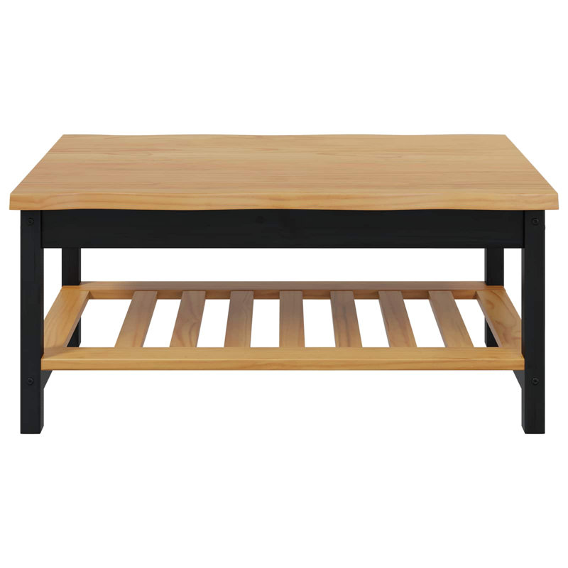 Coffee Table, Black/Natural