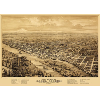 " Salem Oregon - Smith 1876 " by Smith Smith