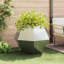  Planter 2 Pcs Silver Galvanised Steel-1622101563