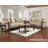 Halima Carved Wood Frame Sofa-1749367838